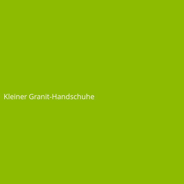 Kleiner Granit-Handschuhe