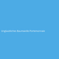 Unglaubliches Baumwolle-Portemonnaie