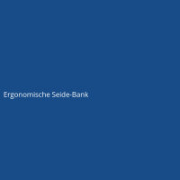 Ergonomische Seide-Bank