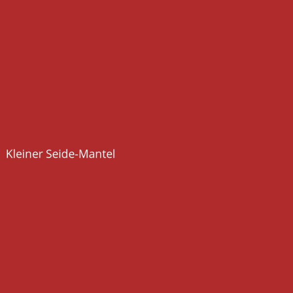 Kleiner Seide-Mantel