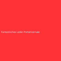 Fantastisches Leder-Portemonnaie