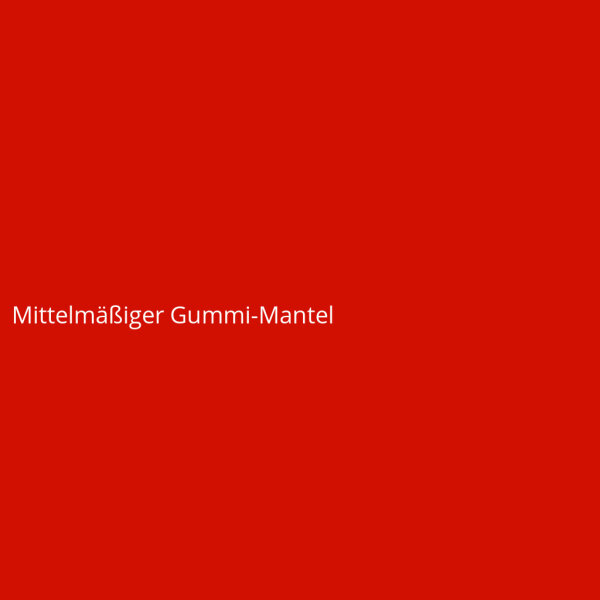 Mittelm&auml;&szlig;iger Gummi-Mantel
